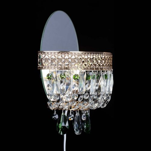 Бра Венеция зеленая в Саратове Гусь Хрустальный