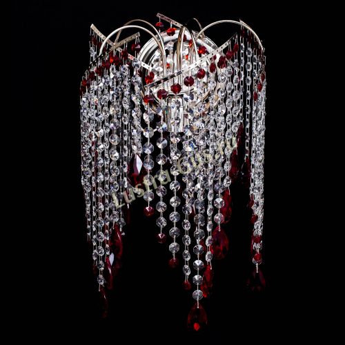 Бра Виноград №4 красная в Саратове Гусь Хрустальный