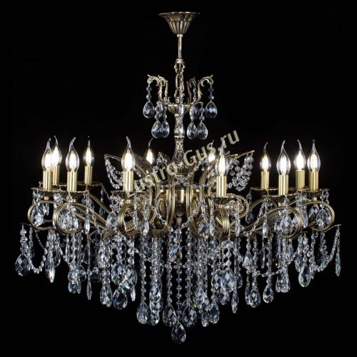 Люстра бронзовая Афина №1 баден в Саратове Гусь Хрустальный