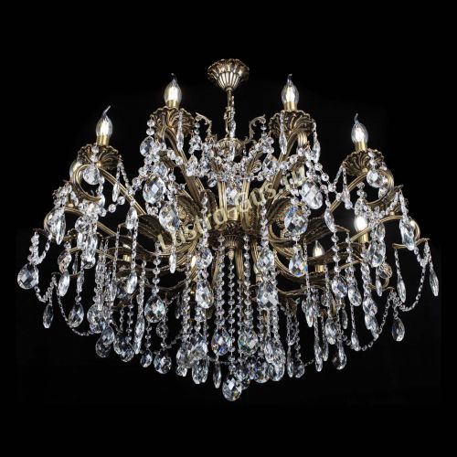 Люстра бронзовая Афина №1 баден в Саратове Гусь Хрустальный