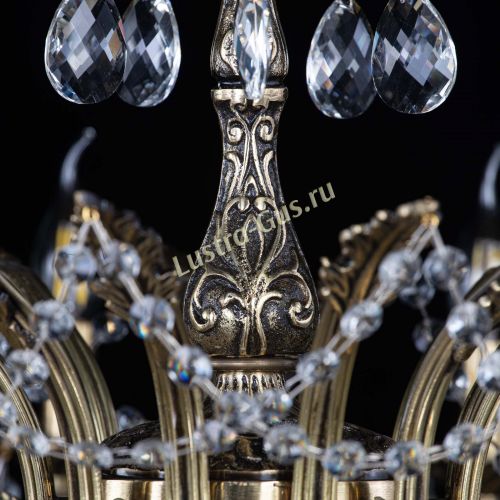Люстра бронзовая Афина №1 баден в Саратове Гусь Хрустальный
