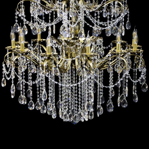 Люстра бронзовая Афина №21 в Саратове Гусь Хрустальный