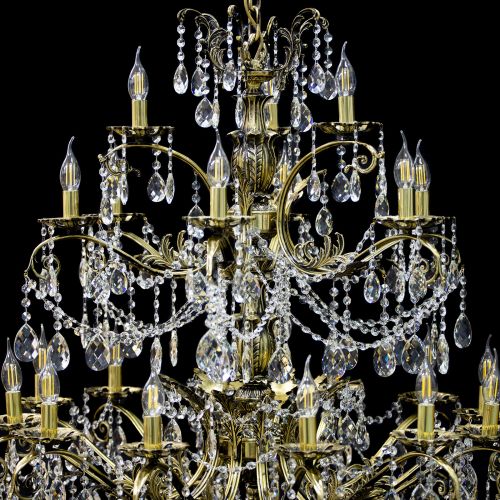 Люстра бронзовая Афина №21 в Саратове Гусь Хрустальный