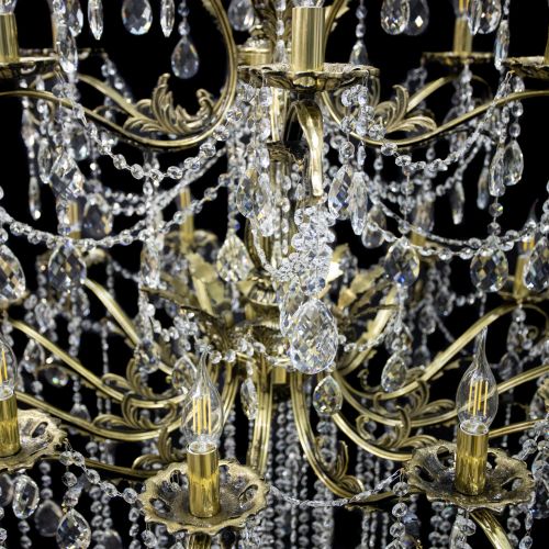 Люстра бронзовая Афина №21 в Саратове Гусь Хрустальный