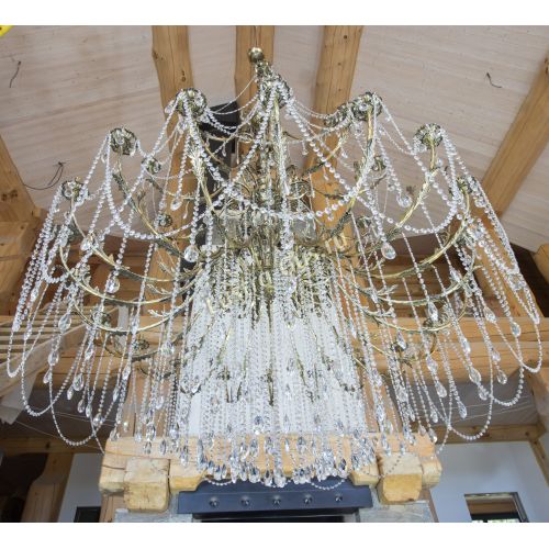 Люстра бронзовая Афина №35 в Саратове Гусь Хрустальный