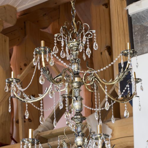 Люстра бронзовая Афина №35 в Саратове Гусь Хрустальный