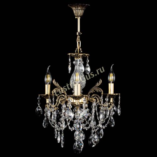 Люстра бронзовая Алфея №3/1 Баден в Саратове Гусь Хрустальный
