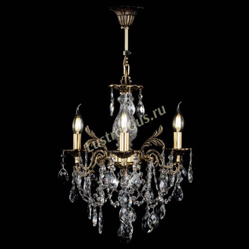 Люстра бронзовая Алфея №3/1 Баден в Саратове Гусь Хрустальный