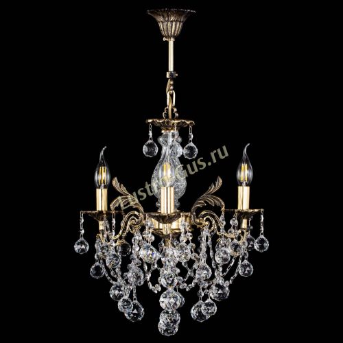 Люстра бронзовая Алфея №3/1 Шар в Саратове Гусь Хрустальный