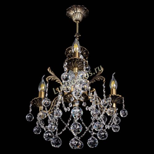 Люстра бронзовая Алфея №3/1 Шар в Саратове Гусь Хрустальный
