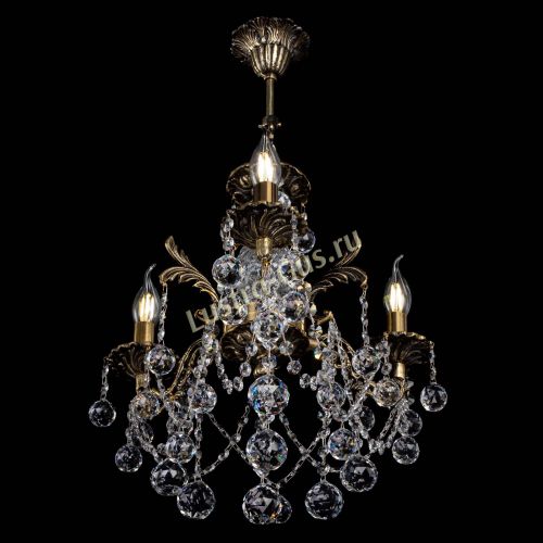 Люстра бронзовая Алфея №3/1 Шар в Саратове Гусь Хрустальный