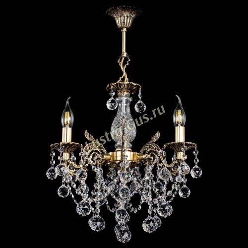 Люстра бронзовая Алфея №3/1 Шар в Саратове Гусь Хрустальный