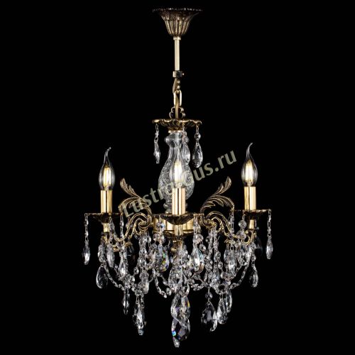 Люстра бронзовая Алфея №3/1 Журавлик в Саратове Гусь Хрустальный