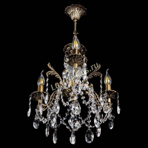 Люстра бронзовая Алфея №3/1 Журавлик в Саратове Гусь Хрустальный