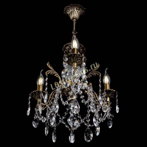 Люстра бронзовая Алфея №3/1 Журавлик в Саратове Гусь Хрустальный