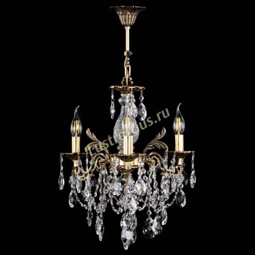 Люстра бронзовая Алфея №3/1 Звездочка в Саратове Гусь Хрустальный