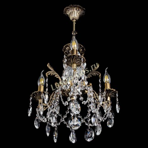 Люстра бронзовая Алфея №3/1 Звездочка в Саратове Гусь Хрустальный