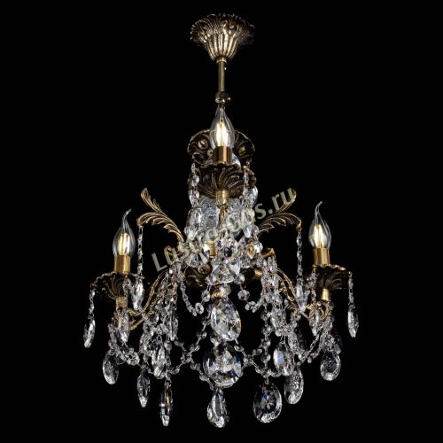 Люстра бронзовая Алфея №3/1 Звездочка в Саратове Гусь Хрустальный