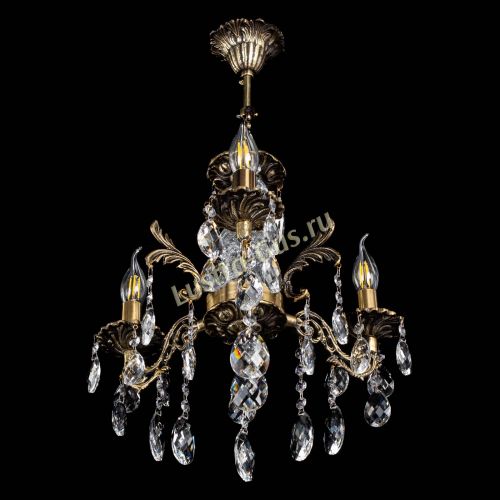 Люстра бронзовая Алфея №3/2 Баден в Саратове Гусь Хрустальный