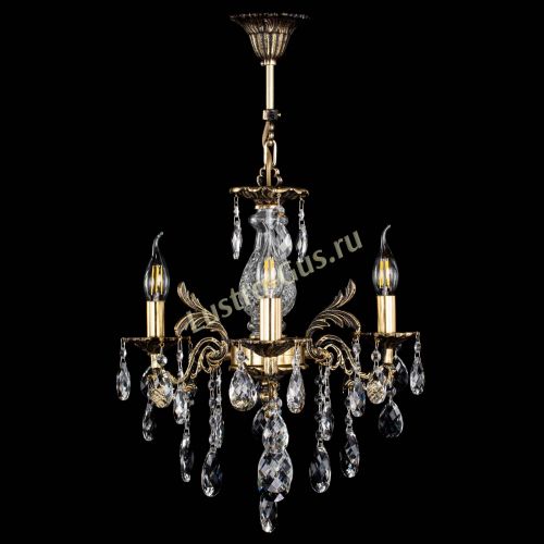 Люстра бронзовая Алфея №3/2 Баден в Саратове Гусь Хрустальный