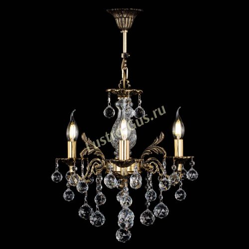 Люстра бронзовая Алфея №3/2 Шар в Саратове Гусь Хрустальный