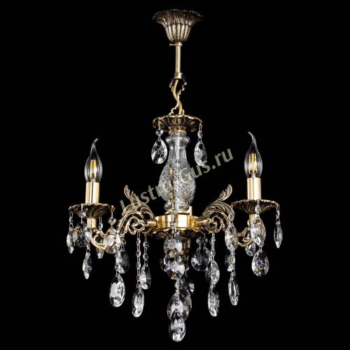 Люстра бронзовая Алфея №3/2 Звездочка в Саратове Гусь Хрустальный