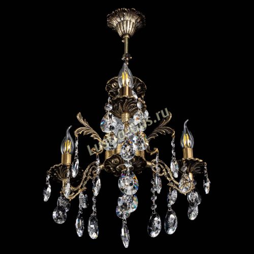 Люстра бронзовая Алфея №3/2 Звездочка в Саратове Гусь Хрустальный