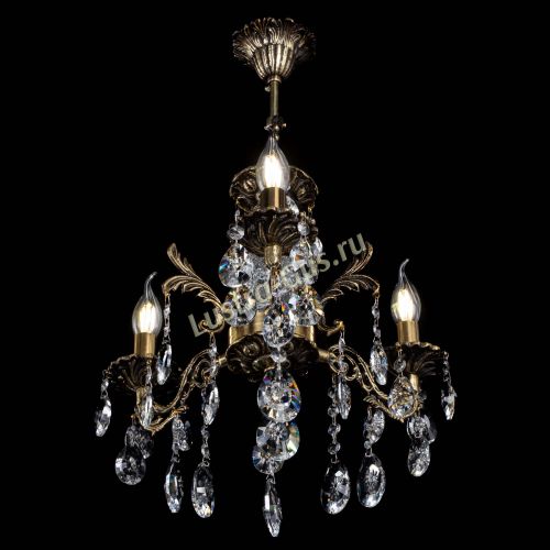 Люстра бронзовая Алфея №3/2 Звездочка в Саратове Гусь Хрустальный