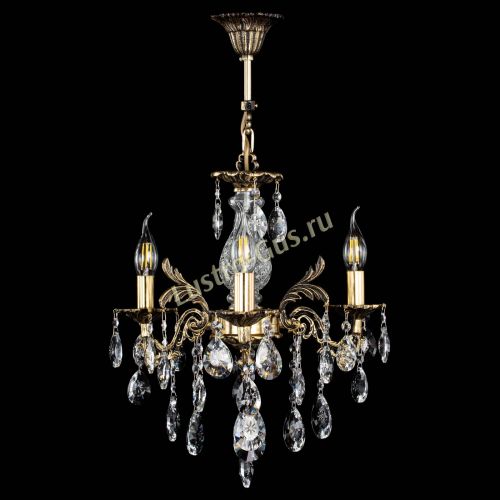 Люстра бронзовая Алфея №3/2 Звездочка в Саратове Гусь Хрустальный
