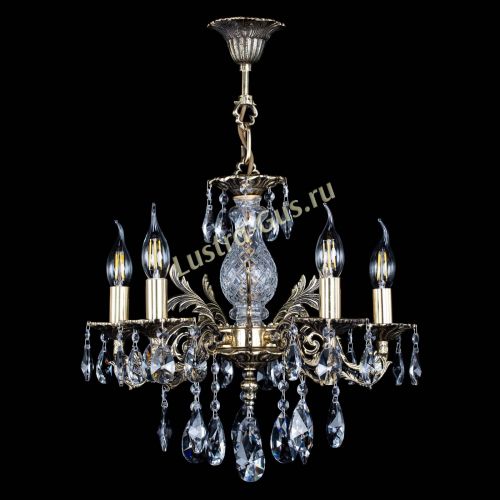 Люстра бронзовая Алфея №5/1 Лучик в Саратове Гусь Хрустальный