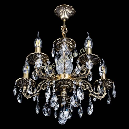 Люстра бронзовая Алфея №5/1 Лучик в Саратове Гусь Хрустальный