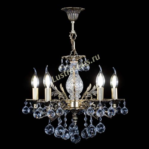 Люстра бронзовая Алфея №5/1 Шар в Саратове Гусь Хрустальный