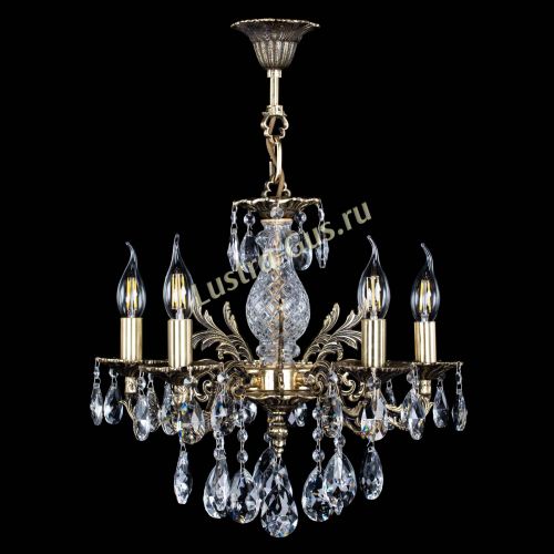 Люстра бронзовая Алфея №5/1 Журавлик в Саратове Гусь Хрустальный