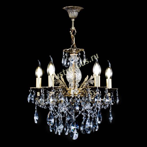 Люстра бронзовая Алфея №5/3 Лучик в Саратове Гусь Хрустальный