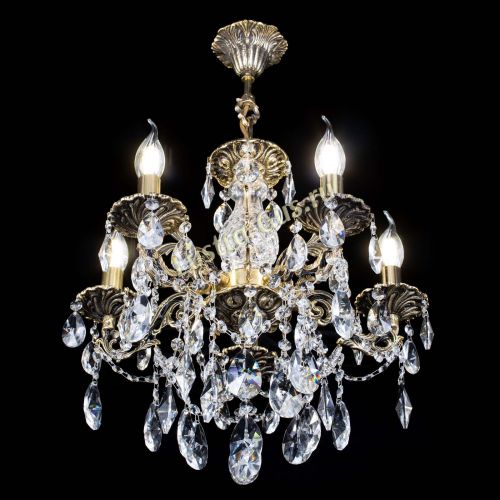 Люстра бронзовая Алфея №5/3 Лучик в Саратове Гусь Хрустальный