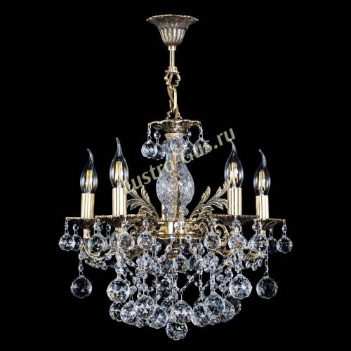 Люстра бронзовая Алфея №5/3 Шар в Саратове Гусь Хрустальный