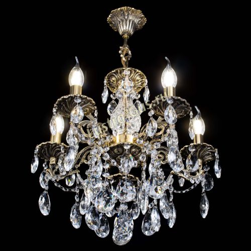 Люстра бронзовая Алфея №5/3 Журавлик в Саратове Гусь Хрустальный