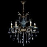 Люстра бронзовая Алфея №5 "Малахит" баден в Саратове