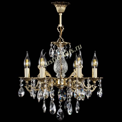 Люстра бронзовая Алфея №6/1 Лучик в Саратове Гусь Хрустальный