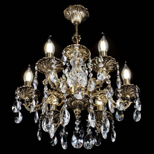 Люстра бронзовая Алфея №6/1 Лучик в Саратове Гусь Хрустальный