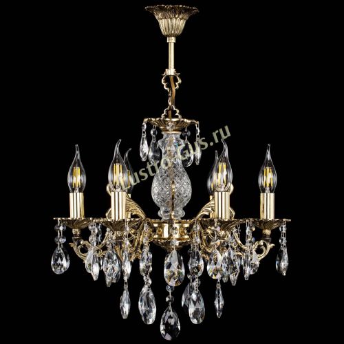 Люстра бронзовая Алфея №6/1 Журавлик в Саратове Гусь Хрустальный