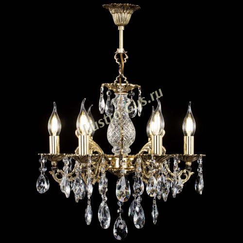 Люстра бронзовая Алфея №6/1 Журавлик в Саратове Гусь Хрустальный