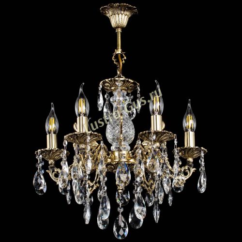 Люстра бронзовая Алфея №6/1 Журавлик в Саратове Гусь Хрустальный