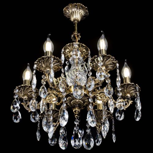 Люстра бронзовая Алфея №6/1 Журавлик в Саратове Гусь Хрустальный