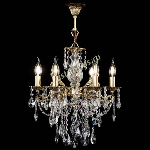 Люстра бронзовая Алфея №6/3 Лучик в Саратове Гусь Хрустальный