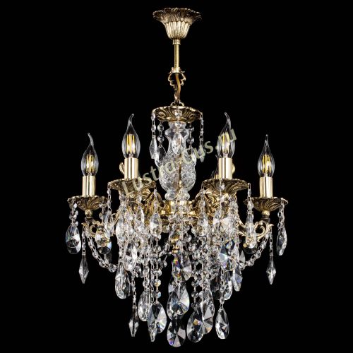 Люстра бронзовая Алфея №6/3 Лучик в Саратове Гусь Хрустальный