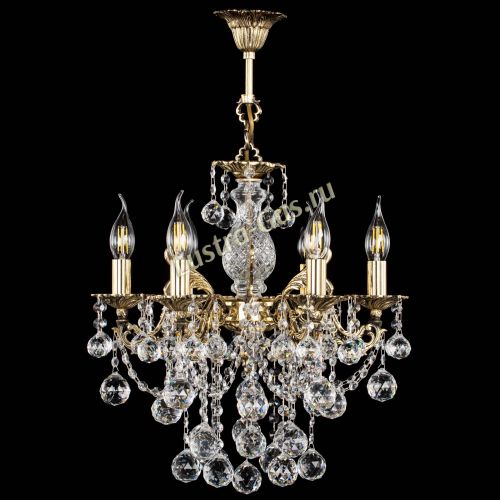 Люстра бронзовая Алфея №6/3 Шар в Саратове Гусь Хрустальный