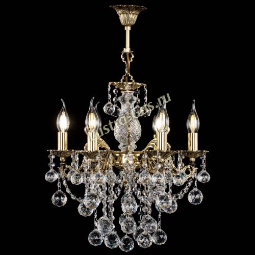 Люстра бронзовая Алфея №6/3 Шар в Саратове Гусь Хрустальный