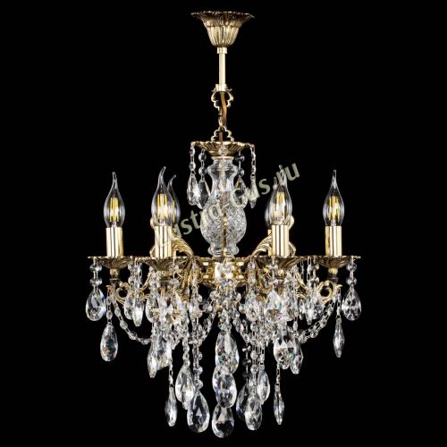 Люстра бронзовая Алфея №6/3 Журавлик в Саратове Гусь Хрустальный