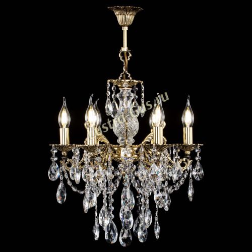 Люстра бронзовая Алфея №6/3 Журавлик в Саратове Гусь Хрустальный